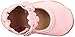 Robeez Claire Mary Jane Crib Shoe , Claire Pink, 6-12 Months M US Infant