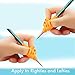JuneLsy Pen Grips Pen Grips for Kids Handwriting Posture Correction Training Writing AIDS for Kids toddler Preschoolers Students Children Special Needs (multicolored 10)
