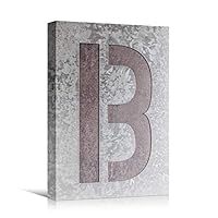 Canvas Wall Art Painted Words Bedroom Industrial Inspirational Modern Art Multicolor Neon Photography Quotes Urban - 12x18 inches