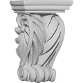 Ekena Millwork COR02X01X03AL 2 5/8-Inch W x 1 3/8-Inch D x 3 5/8-Inch H Alexandria Corbel