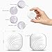 Key Finder Smart Anti-Lost Tracker– Luxsure Cellphone, Wallet, Bags and Pet Item Tracker Mini Locator with App Control Compatible for iPhone/iPod/iPad/iOS/Android (White)