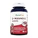 NusaPure D-Mannose 1500 mg per Serving - 200 Vegetarian Capsules (Organic, Non-GMO, Vegan)