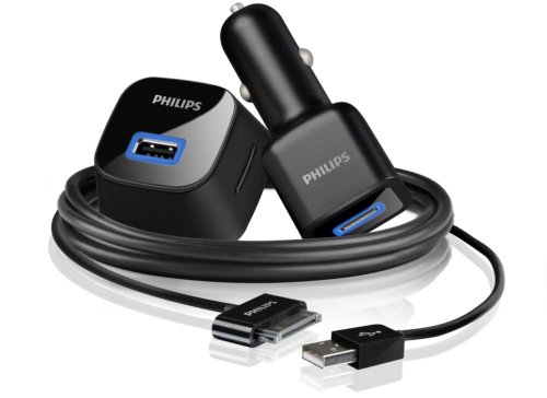 Philips PowerPack AC and DC Adapter for iPod /iPhone