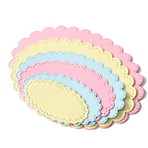WYSE Oval Metal Cutting Dies Set for Scrapbooking Card Making Decoration(oval)