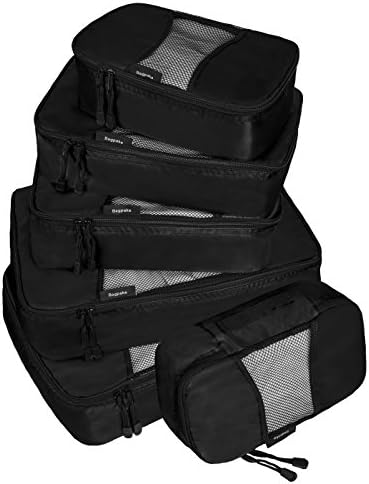 Bagpake 6 Set Packing Cubes-Travel Luggage -2 Extra large,2 Medium,2 Small
