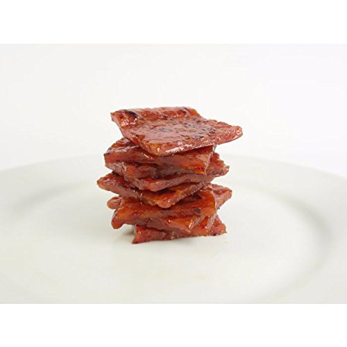 Golden Nest Pork Jerky Bites, Gluten Free, Healthy Homemade Style BBQ Meat From Gourmet USA Pork, Award Winning Premium BakKwa, 4 Ounces (Honey Sriracha) - Thumbnail 3