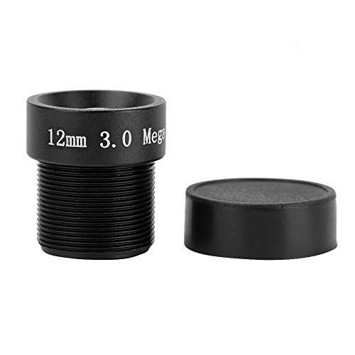 3MP M12 12mm Focal-Length CCTV Board Lens HD Replacement Lens for Security Camera