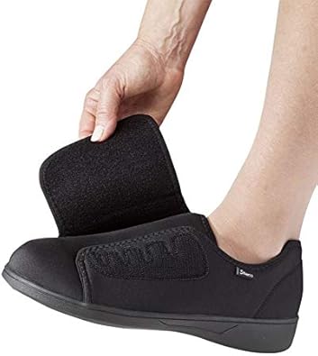 extra wide shoes for elderly woman