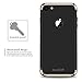 iPhone 7 Case, AnsTOP 3 in 1 Ultra Thin and Slim Anti-Scratch Protective Hard Case Coated Non Slip Matte Surface with Electroplate Frame for Apple iPhone 7-Black