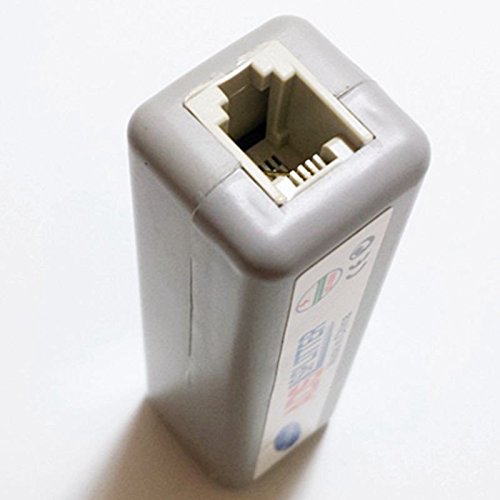 CESS RJ11 ADSL Modem Broadband Phone Line Filter Adapter Splitter (2