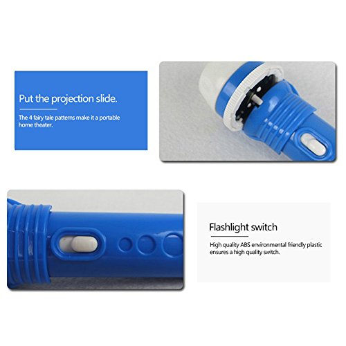 3 Pack Projector Flashlight Night Photo Picture Light Bedtime Study Learning Fun Toys for Baby Kids 3 Age