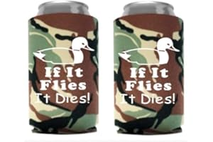 DAISY LANE Hunting Gifts for Men Duck Beer Bottle Opener Set Can Holder Hunter Camo (Can Holder Set)