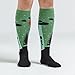 Sock It To Me, I Believe, Womens Knee-High Tube Socks, Alien and UFO Socks