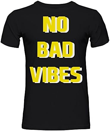 graphke No Bad Vibes Men's T-Shirt XX-Large