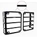 Firebug 2007-2018 Jeep Tail Light Cover Stainless Steel Matte Black, Jeep Wrangler Tail Light Guards Cover, Automotive Accessories Lights Covers, Jeep Rear Light Protectors, Jeep Tail Light Protectors
