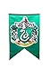 AuthenticUSA Harry Potter Hogwarts House Banners Large Size Complete 4pc Set Collection - Gryffindor Slytherin Ravenclaw Hufflepuff (Potterhead Gifts) | 29'' x 49''