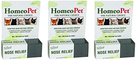 HomeoPet Feline Nose Relief, One Size (Тhrее Pаck)