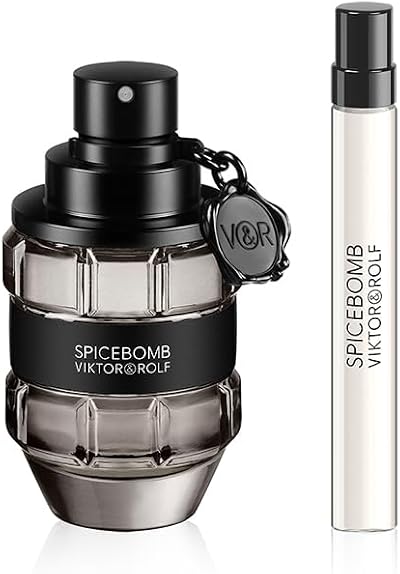 Viktor & Rolf Spicebomb Eau de Toilette 50ml Gift Set for Men EDT Travel Spray