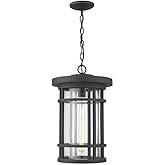 Z-Lite 570CHXL-ORB 1 Light Outdoor Chain Mount Ceiling Fixture, Oil Rubbed Bronze