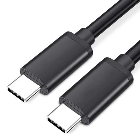Anks Online USB Type-C to USB Type-C Cable for Charging & Data Sharing (Black)