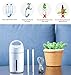 Portable Mini USB Humidifier,VillSure Cool Mist Humidifier for Car Travel Office Desk Bedroom, 280ml Small Humidifier with Whisper-Quiet Operation, Automatic Shut-Off and Night Light Function
