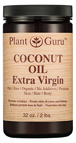 Coconut Oil "Extra Virgin" 32 oz. Body Butter 100% Pure Raw Fresh Natural Cold Pressed. Skin, Hair, Nail Moisturizer, DIY Creams, Balms, Lotions, Soaps.