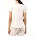 Women's Round Neck Cap Sleeve Shirt