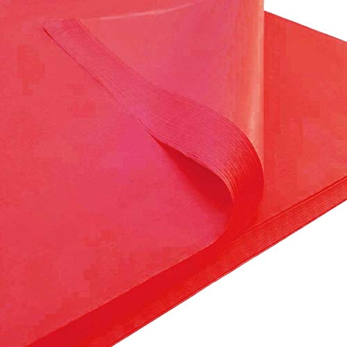TotalPack Tissue Paper Sheets (Red, 100x Sheets)