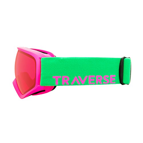 Traverse Sports Iris Youth Ski Snowboard & Snowmobile Goggles - Thumbnail 2