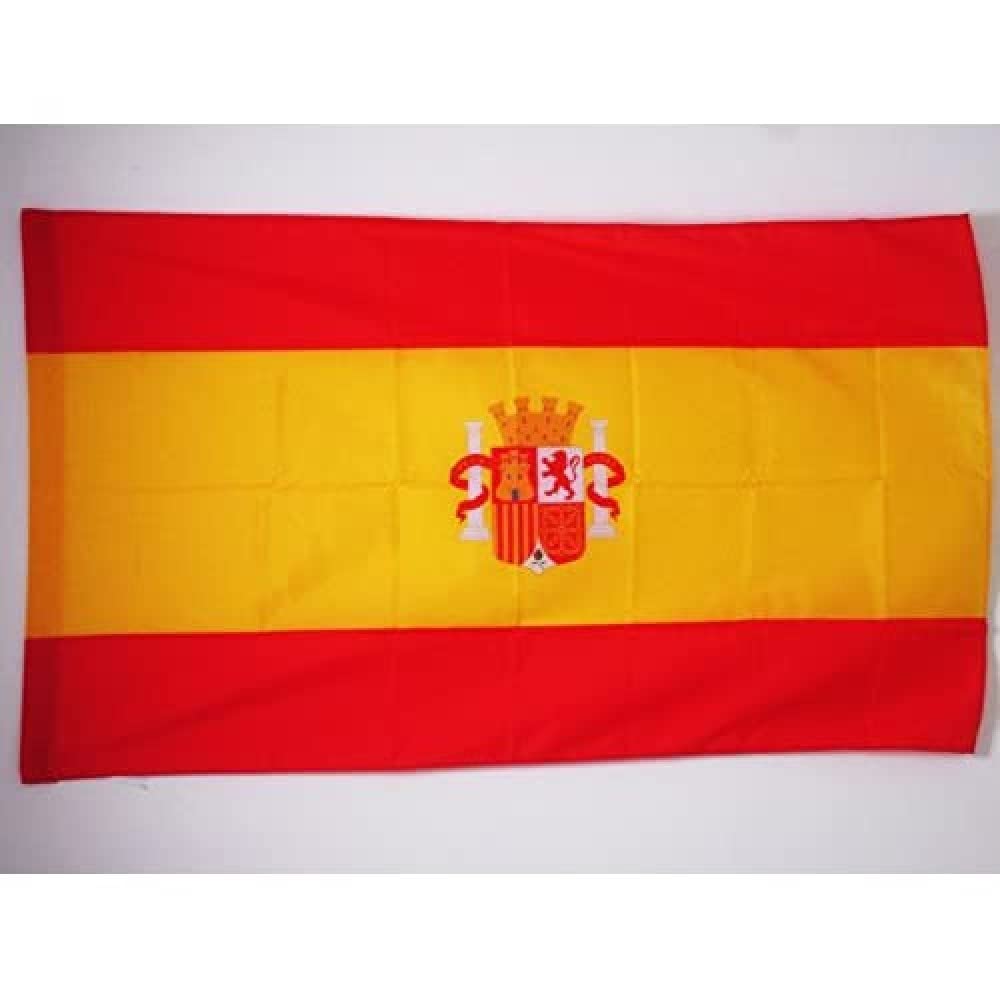 AZ FLAG - Nationalist Spanish 1936-1938 Flag - 3x5 Ft - Spain Banner with Sleeve - 100% Polyester - Fade Resistant - Vivid Colors - 3' x 5' Feet - 150x90 Cm