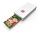 SkyMall Mobile Wi-Fi & NFC Photo Printer with Dye Sublimation Printing Technology & Photo Preservation Overcoat Layer (White)