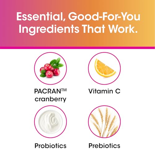 vH Essentials - Probióticos y Prebióticos con Arándano Salud Femenina 60 Cápsulas