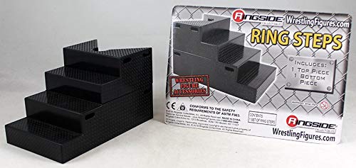 Wrestling Ring Steps Black Ringside Collectibles Exclusive Wwe Toy Action Figure Accessory Buy Online In Albania At Desertcart