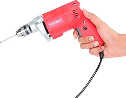 Foster FPD-010A 10mm chuck size 450-Watt Pistol Grip Drill Machine for home
