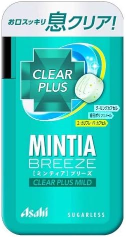 アサヒ ミンティア ブリーズ 1年保証 30粒入 マイルド クリアプラス