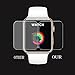For Apple Watch Screen Protector 38mm, (3Plack) Anti-Scratch Scratch Resistant Scratch-proof Screen Film for Apple iWatch 38mm (Series 3/2/1 Compatible)