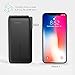 Portable Charger 10000 RAVPower 2-in-1 Wall Charger and Power Bank, 10000mAh Capacity with AC Plug, Dual iSmart 2.0 USB Ports, 3.4A Max Output for iPhone XS, iPhone X, iPad, Samsung Galaxy and More