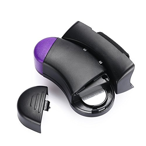 Leaftree Universal Steering Wheel IR Remote Control for Car CD DVD TV Mp5 Player，Black - Thumbnail 3