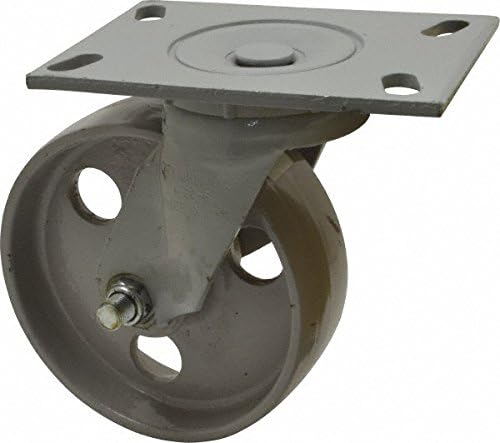 The Fairbanks Company W26-4-IRB - Series W26 Medium-Duty Casters, Roller Bearing, Swivel, Semi Steel, 1000 lb. Load Capacity, 4" x 2", 4" Length, 5.625" Height, 4" Width