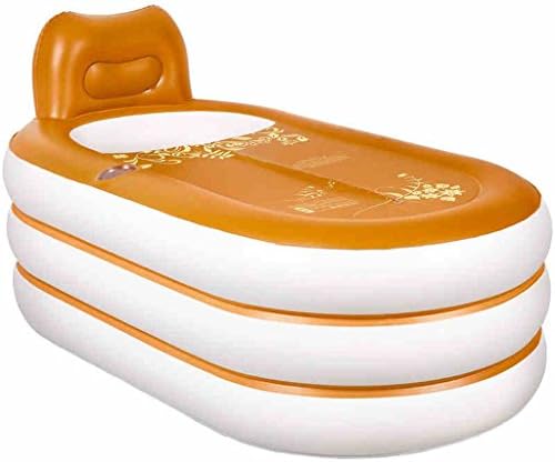 QARYYQ Home Usage Inflatable Bathtub Adult Folding Plastic Bath Tub Tub Adult Bath Barrel Bath Barrel 60x92x160cm Inflatable Bathtub