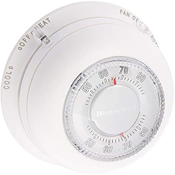 Honeywell T87N1000 Tradeline Thermostat Electronic, Heat/Cool, WHITE