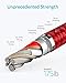 Anker Powerline+ II USB-C to USB-A Cable (6ft), for Samsung Galaxy S10 / S9 / S9+ / S8/S8+/Note 8, LG V20/G5/G6, iPad Pro 2018 and More (Red)