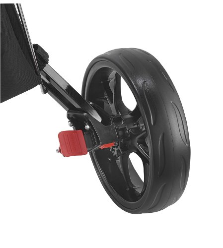 CaddyTek Deluxe 3 Wheel Golf Push Cart V3 - Image 5