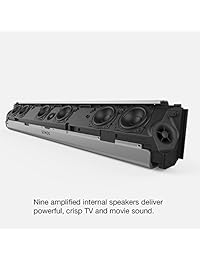 Barra de sonido para TV Sonos, barra de reproducción, altavoz de música de conexión inalámbrica Solo PLAYBAR Negro