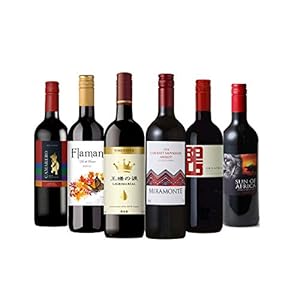 コスパ最強 毎日飲めるデイリー赤ワイン 飲みくらべセット [ 750ml×6本 ]