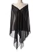 AngelaLove Chiffon Bridal Wedding Shawl Wrap Prom Evening Dress Stole Scarves