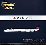 GeminiJets G2DAL719 Delta MD-90 N904DA / GEMG20719 1:200 Gemini Jets Delta Mcdonnell Douglas MD-90 Reg #N904DA (pre-Painted/pre-Built)