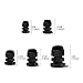 Teenitor 24 Pcs Plastic Waterproof Adjustable 3.5 - 13mm Cable Gland Joints, PG7, PG9, PG11, PG13.5, PG16, Pack of 24