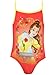 Disney Beauty & the Beast Girls' Beauty and the Beast Swimsuit Size 5