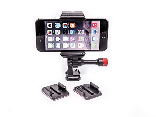 Universal Ski Video Mount Camera For Helmets Works for All Devices iPhone, Samsung Galaxy, Digital Cameras - Thumbnail 6